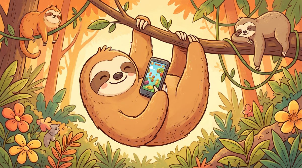 溏心vlog树懒游戏视频